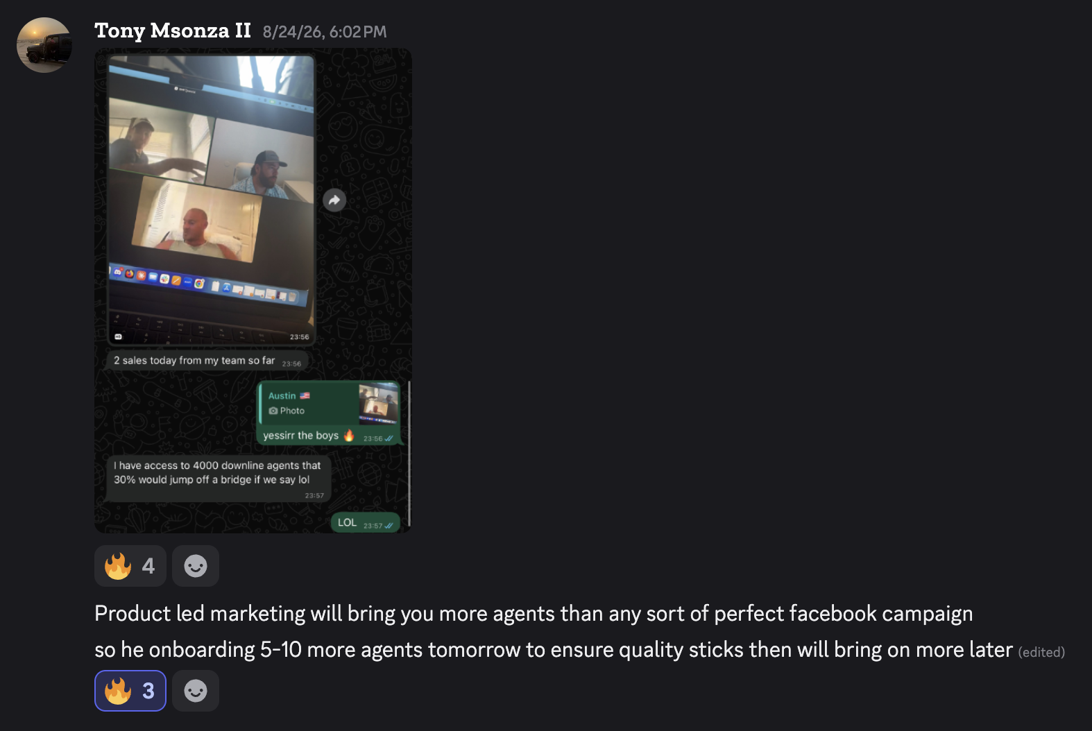 Middleman Mafia student win screenshot 1